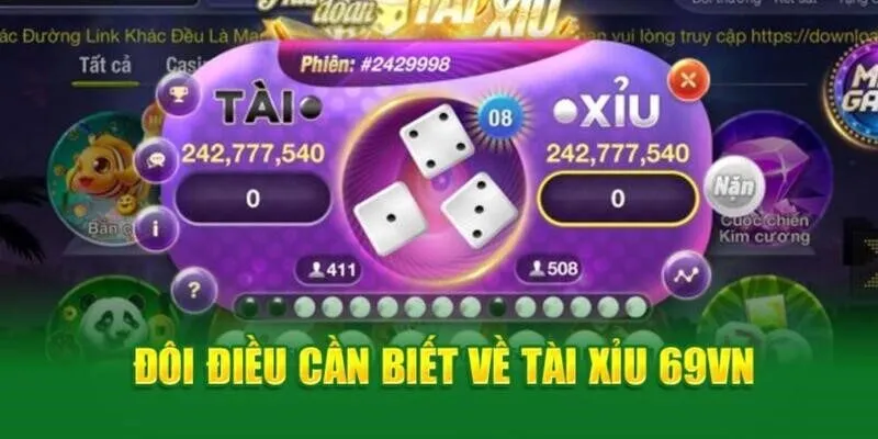 Giới thiệu đôi nét về bộ môn tài xỉu 69VN